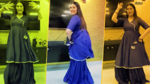 Chatak Matak sapna chaudhary blue Dance
