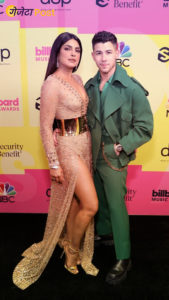 Priyanka Chopra with Nick Jonas