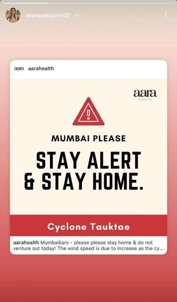 shanaya-says-stayhome-tauktae.gazetapost