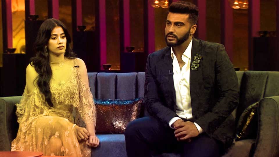 Arjun Kapoor and Janhvi Kapoor