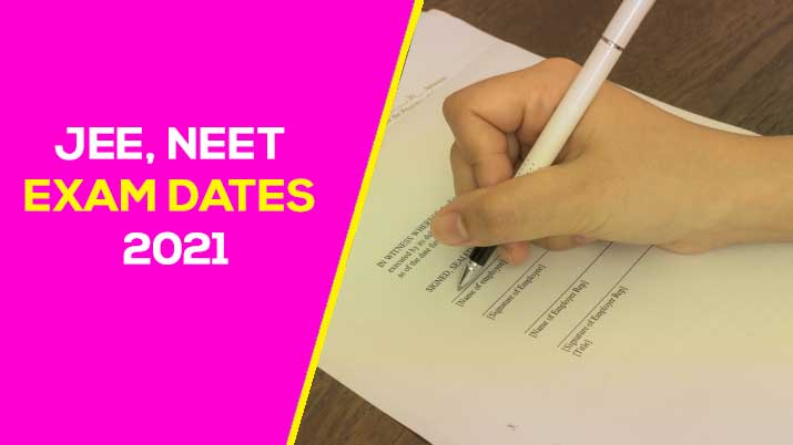 JEE,-NEET-Exam-Dates-2021-gazetapost-update
