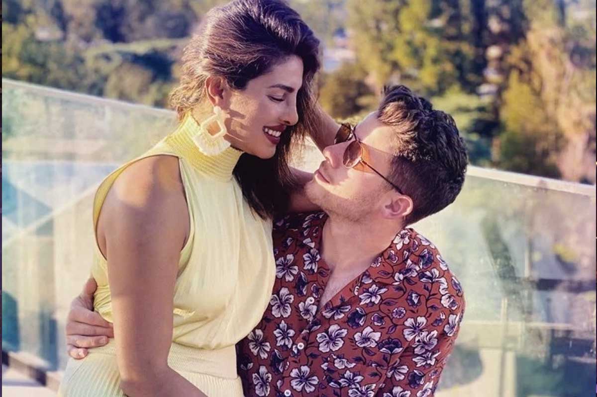 Priyanka Chopra with Husband Nick Jonas
