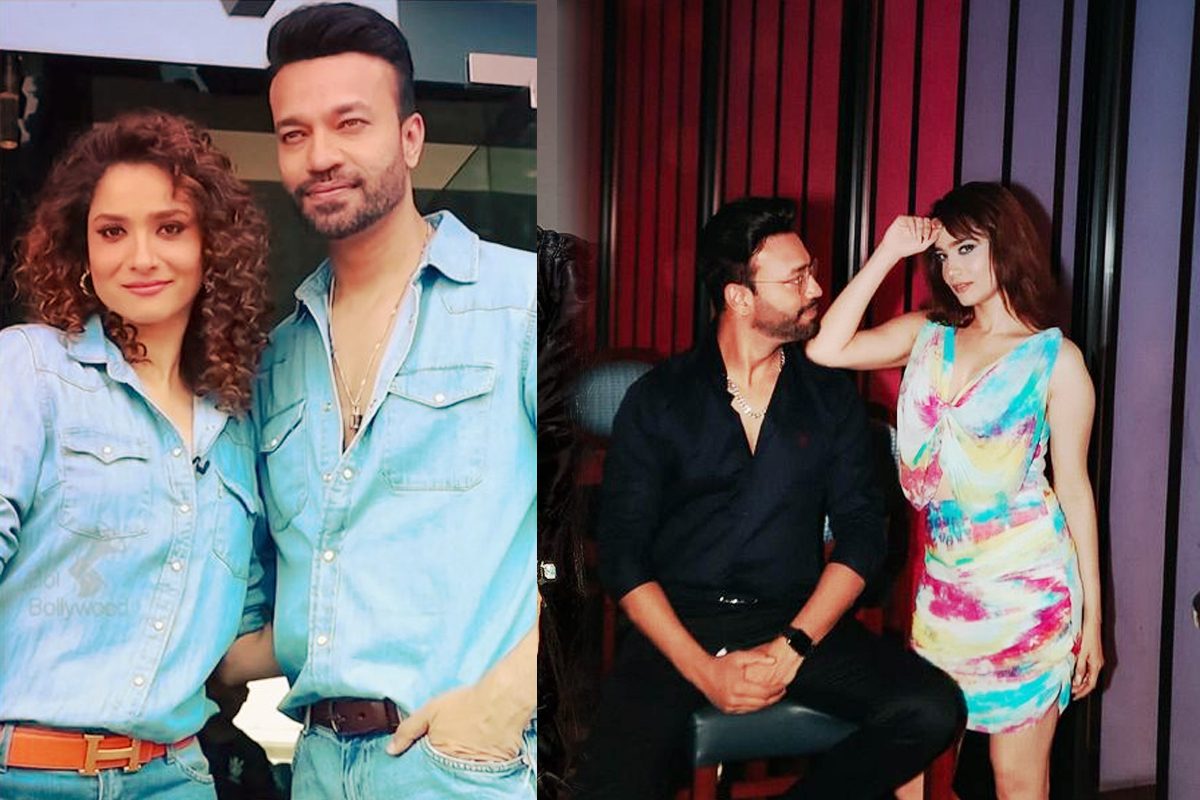 Ankita Lokhande with Vikky jain