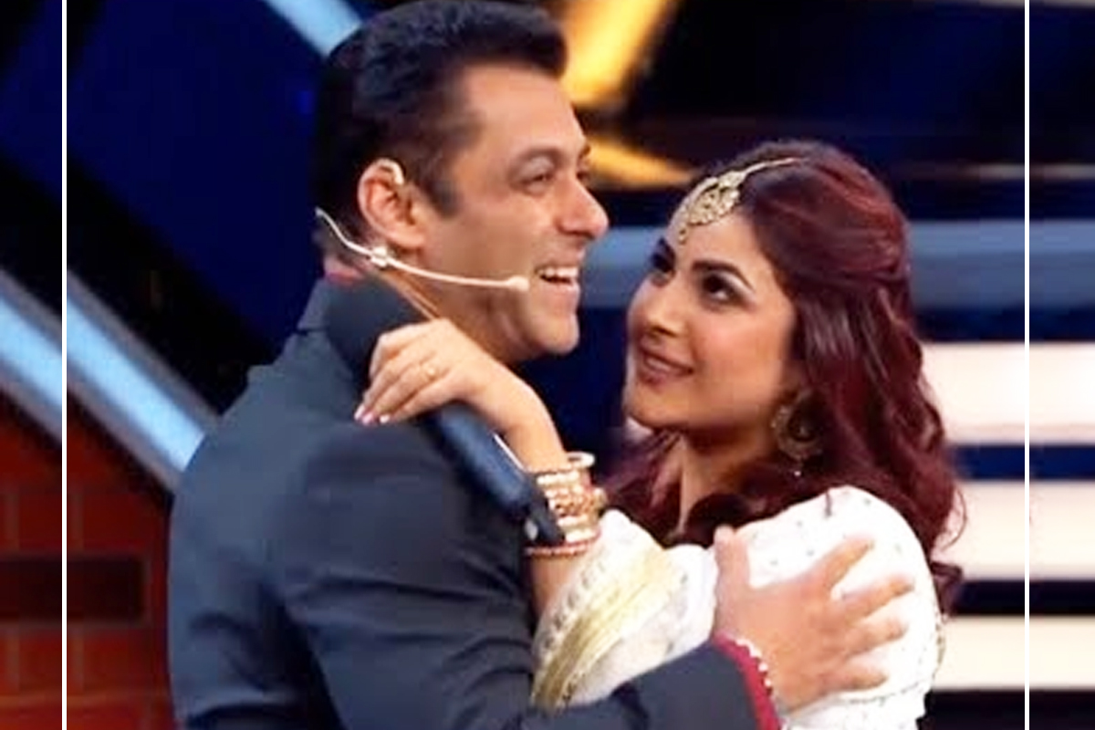 Salman khan with Shehnaz Gill love