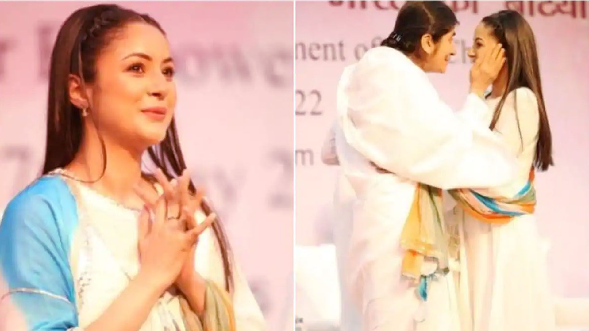 Shehnaz Gill with brahm kumais