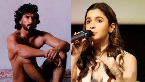 Alia Bhatt on Ranveer Singh Photoshoot