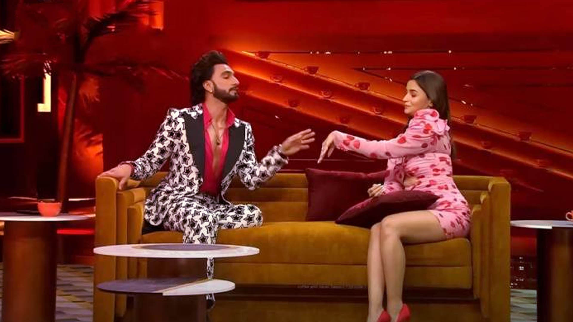 Ranveer Singh and Alia BHatt on Koffee with Karan
