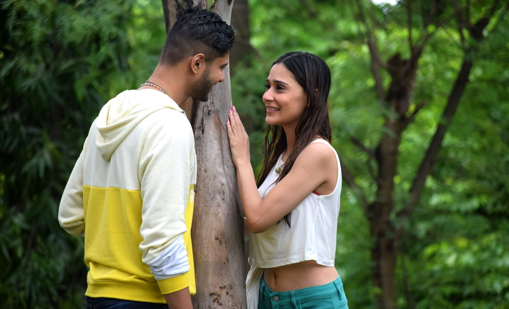 Sara Khan with Shantanu-photo