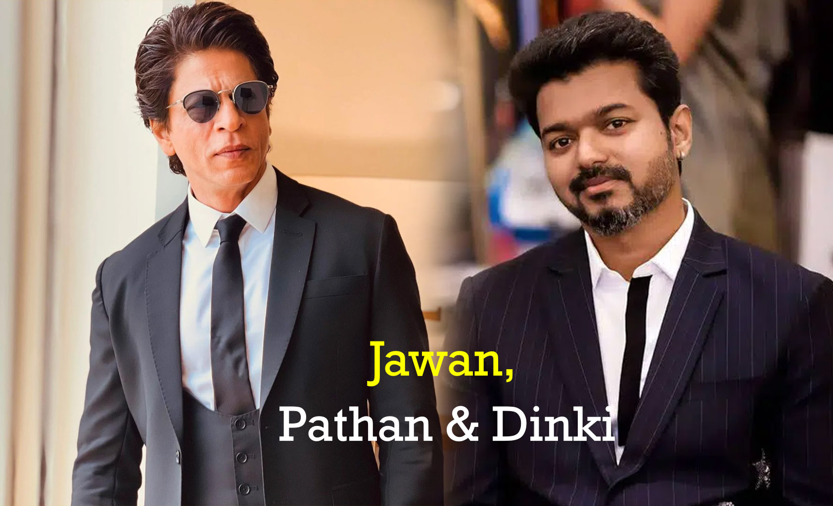 Vijay Thalapathy With Shahrukh Khan