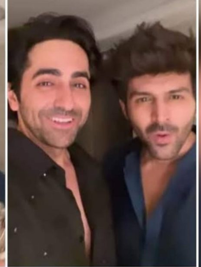 Ayushmaan and Kartik video