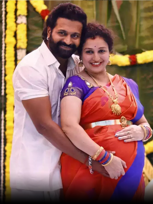 Rishab Shetty and Pragati Shetty