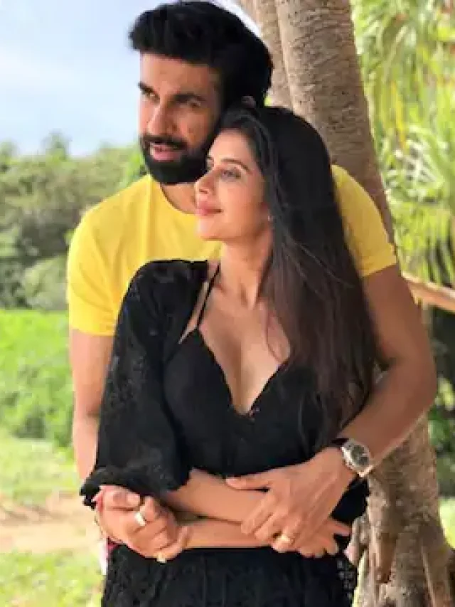 Charu Asopa and Rajeev Sen