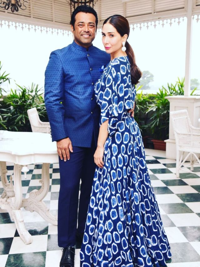 kim sharma leander paes