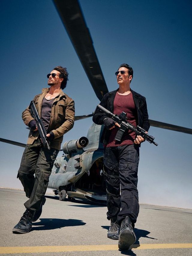 tiger shroff and akshay kumar