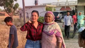 Shehnaz Gill at her Home