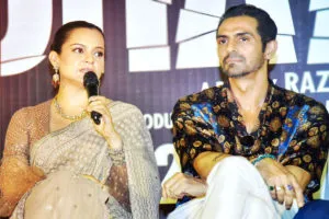 Kangna dhakad movie promotion in jaipur