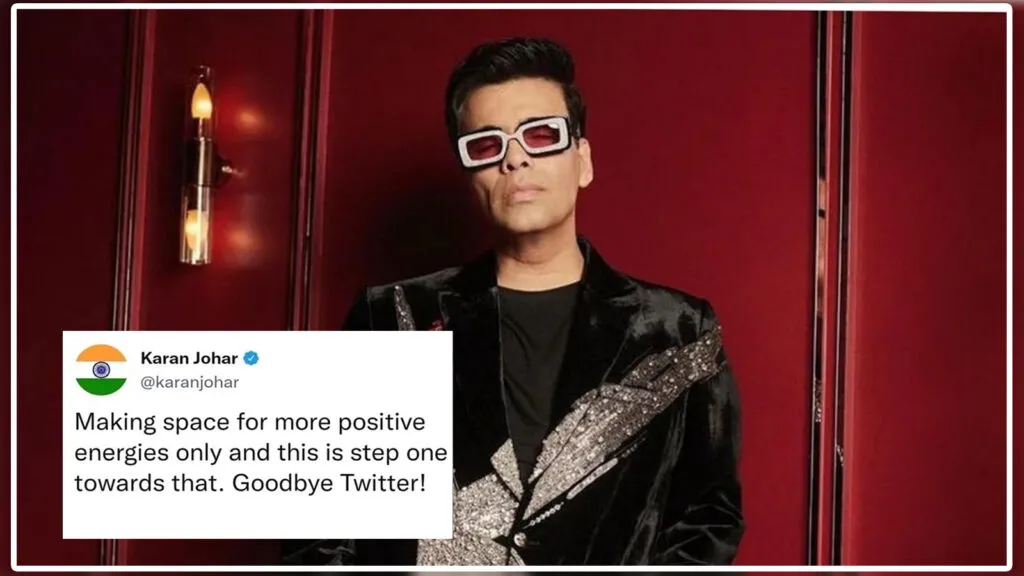 Karan Johar quits Twitter